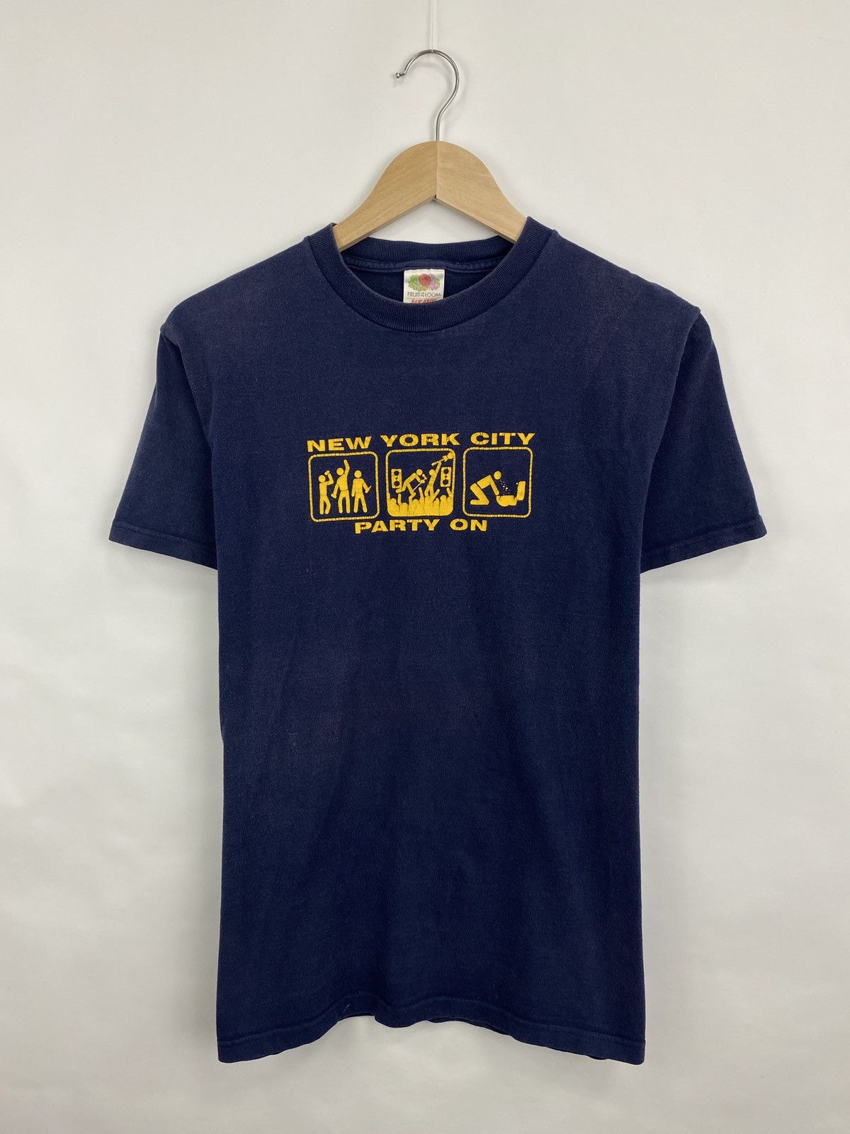 Other 🇺🇸 Vintage 90 New York City Party On funny rare retro hype Size US M / EU 48-50 / 2 - 3 Thumbnail