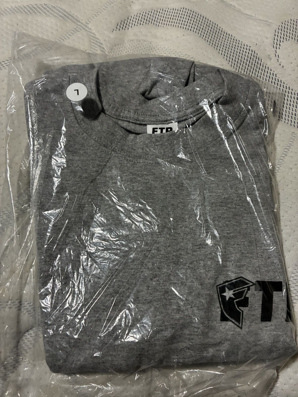 Fuck The Population FTP X Famous Stars and Straps Logo Tee Grey Large Size US L / EU 52-54 / 3 - 3 Thumbnail