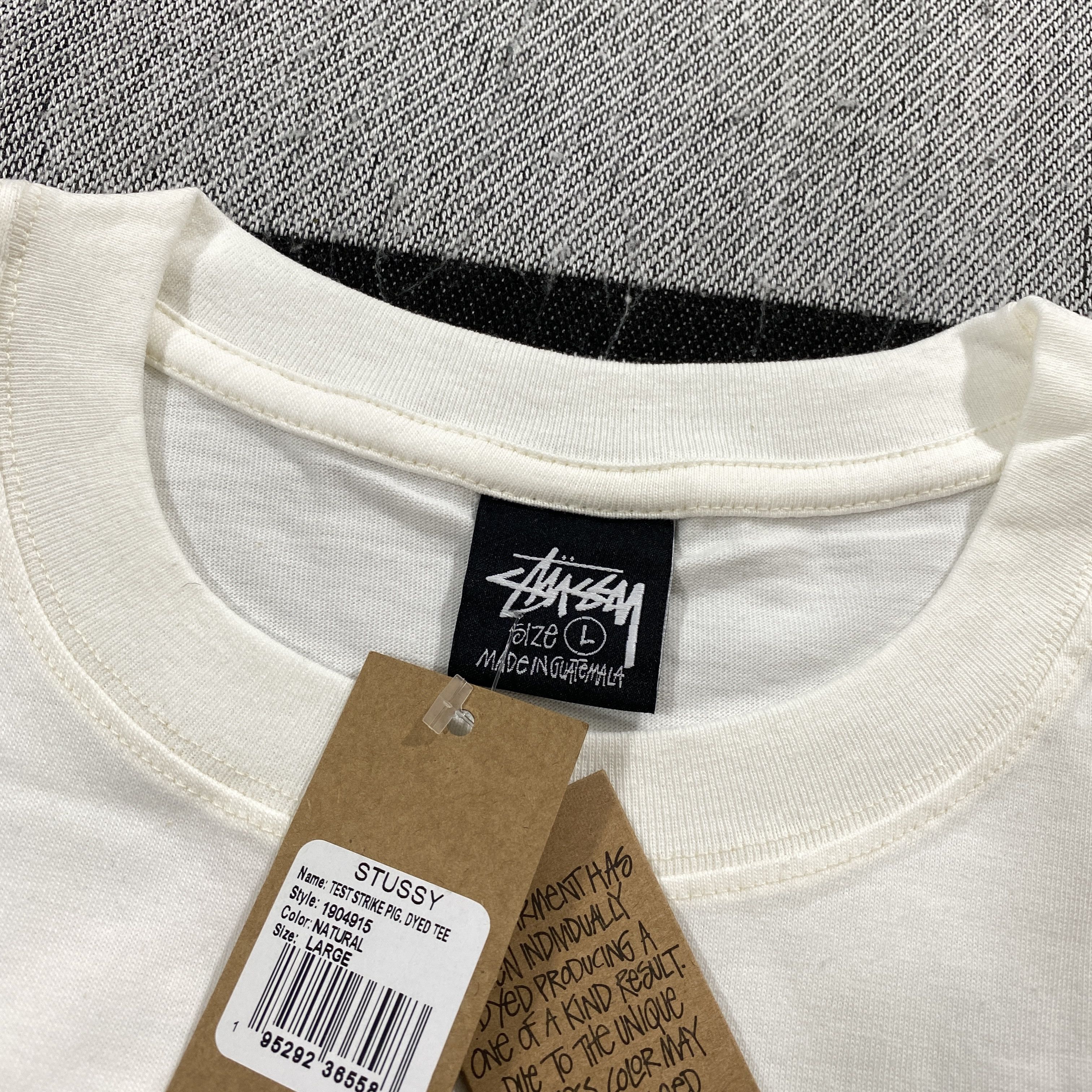 Other STUSSY TEST STRIKE TEE • LARGE Size US L / EU 52-54 / 3 - 6 Thumbnail