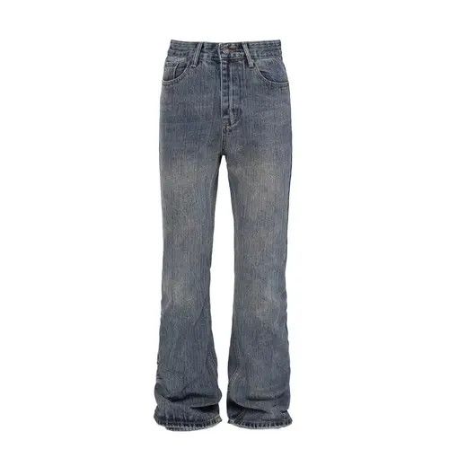 Japanese Brand × Jean Hippie American men's retro washed distressed flared jeans Size US 32 / EU 48 - 1 Thumbnail