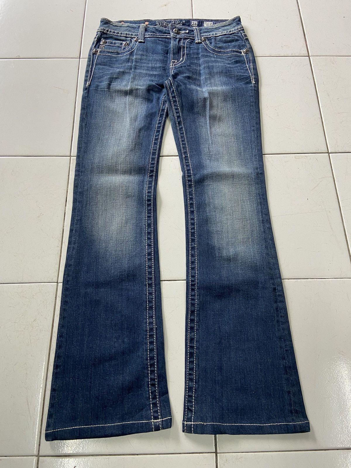 Miss Me MISS ME JP6048B BOOT CUT WOMEN JEANS Size 30" / US 8 / IT 44 - 2 Thumbnail