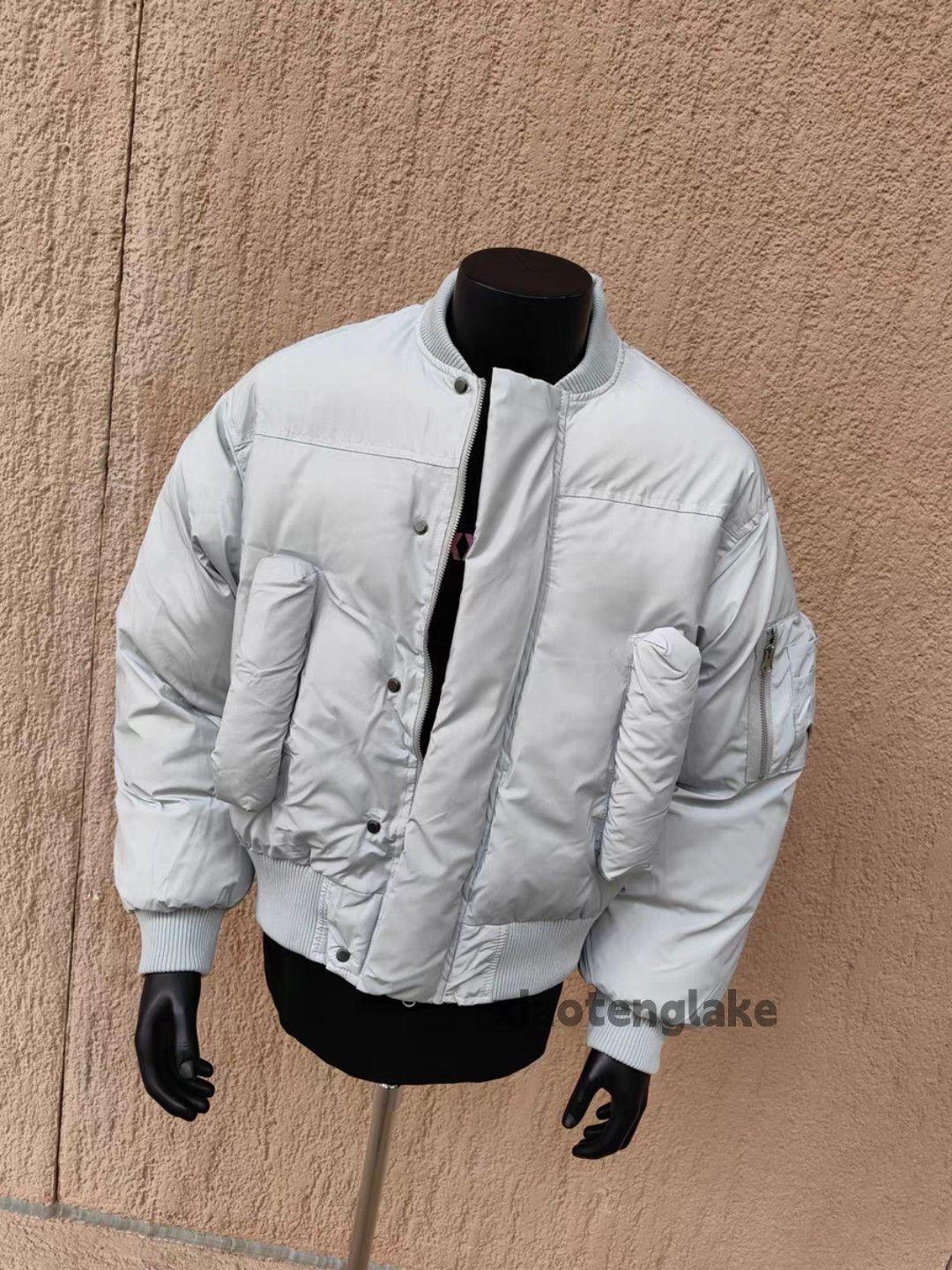 Vintage Unisex outdoor utility punk hiphop bomber sports jacket Size US XL / EU 56 / 4 - 7 Thumbnail