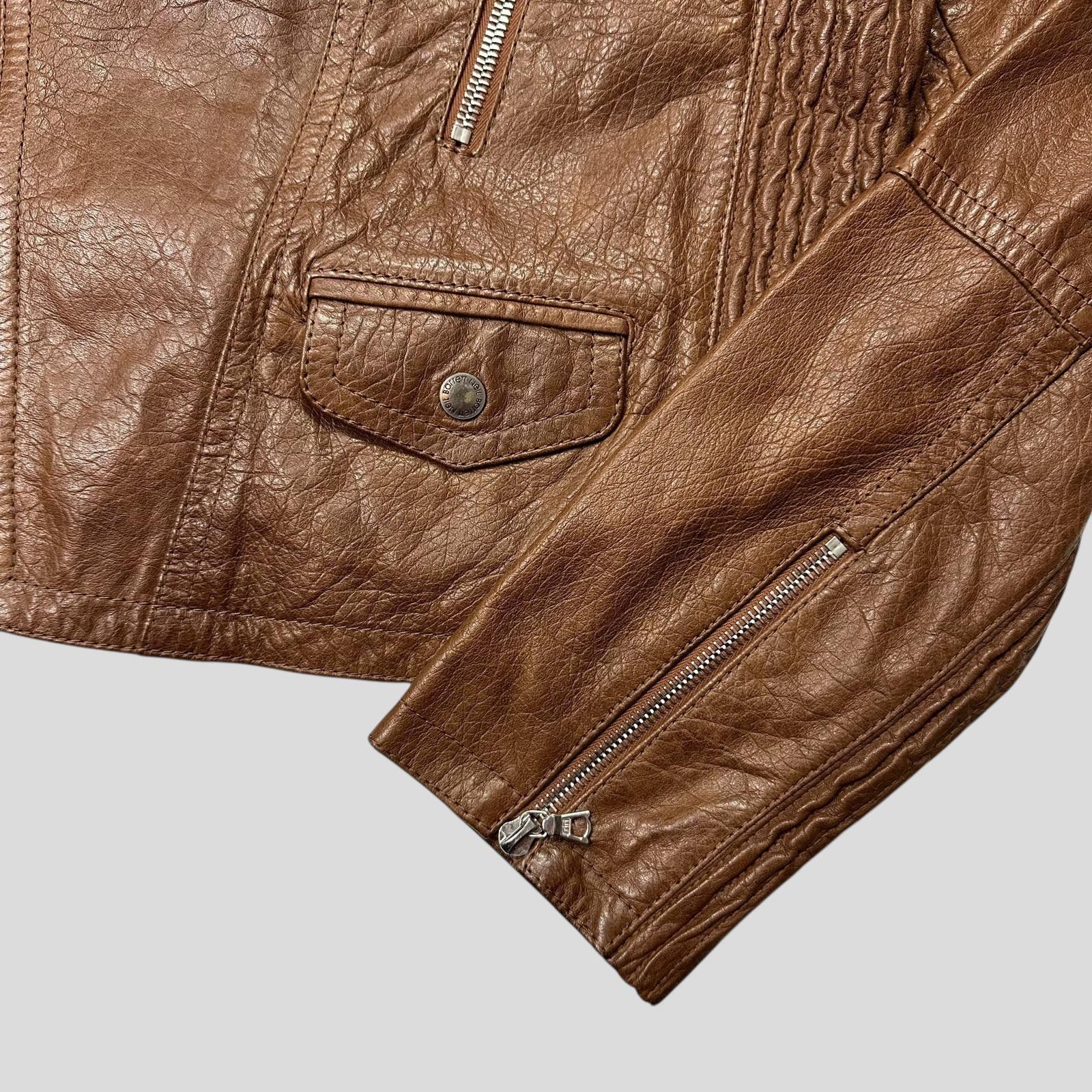 Neil Barrett Neil Barrett 2012 Leather Brown Multipocket Moto Jacket - S Size US S / EU 44-46 / 1 - 5 Thumbnail