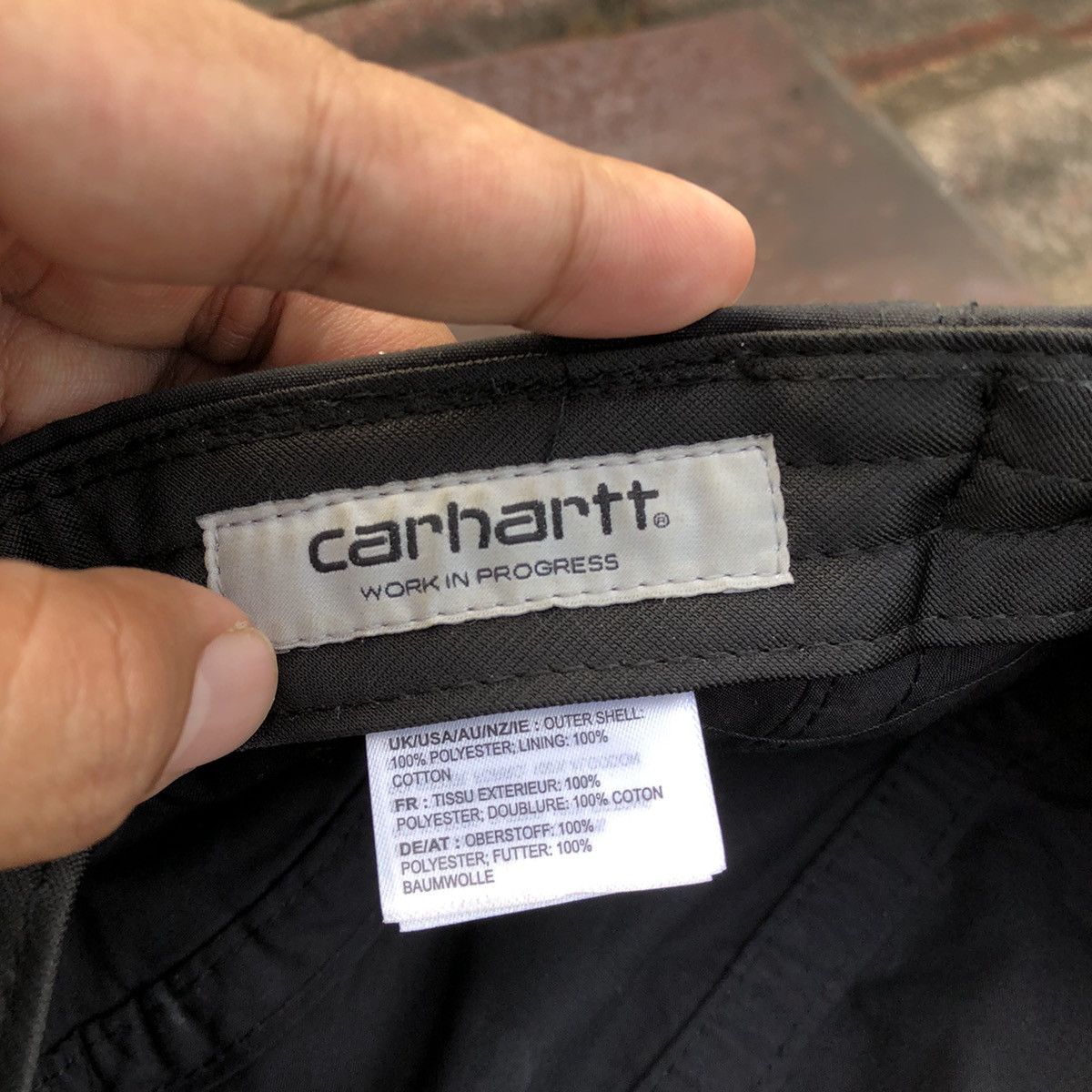 Carhartt Kilda Cap | Carhartt WIP | Black Reflective 5 Panel Hat, Size ONE SIZE - 9 Thumbnail