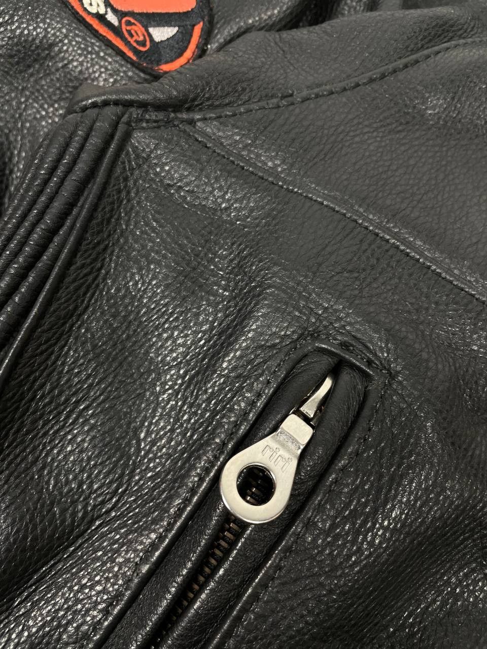 Harley Davidson Vintage Harley Davidson Motorcycle Leather Jacket Biker 90s Size US XXL / EU 58 / 5 - 19 Thumbnail