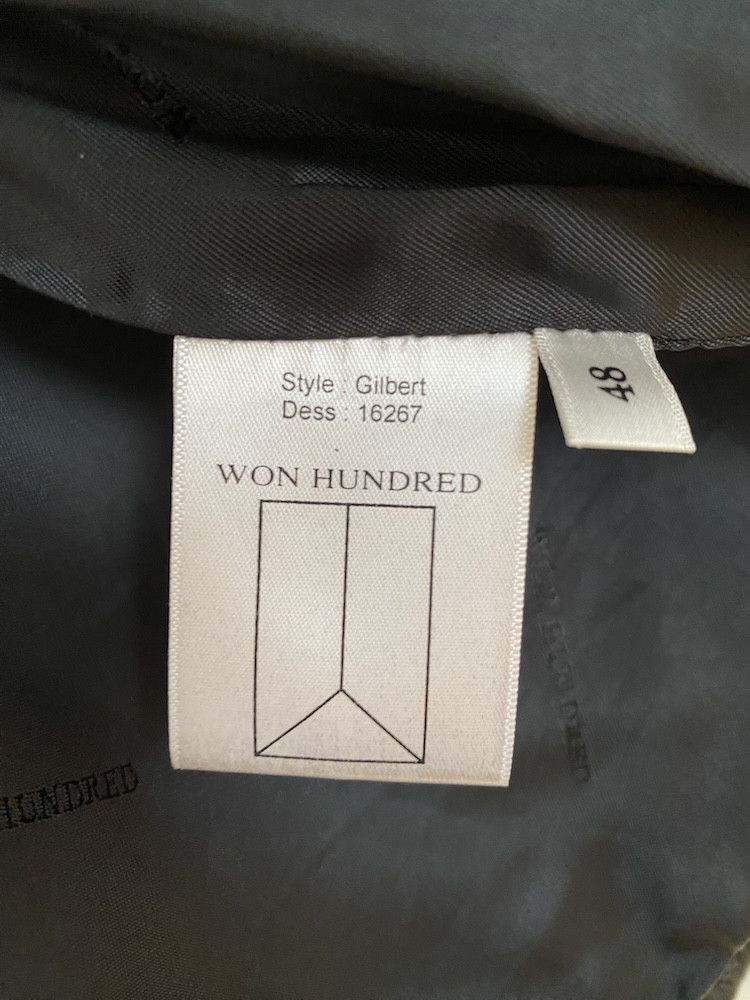 Won Hundred Won Hundred - Gilbert Leather Jacket Size US M / EU 48-50 / 2 - 3 Thumbnail