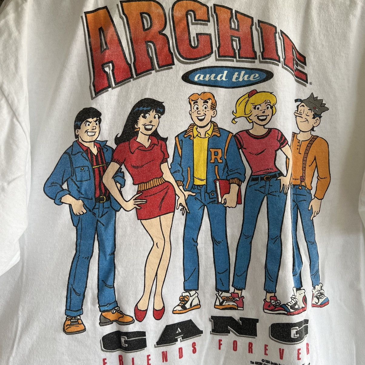 Vintage VTG 1994 Archie And The Gang Comics Tee Shirt Josie Veronica Size US XL / EU 56 / 4 - 7 Thumbnail