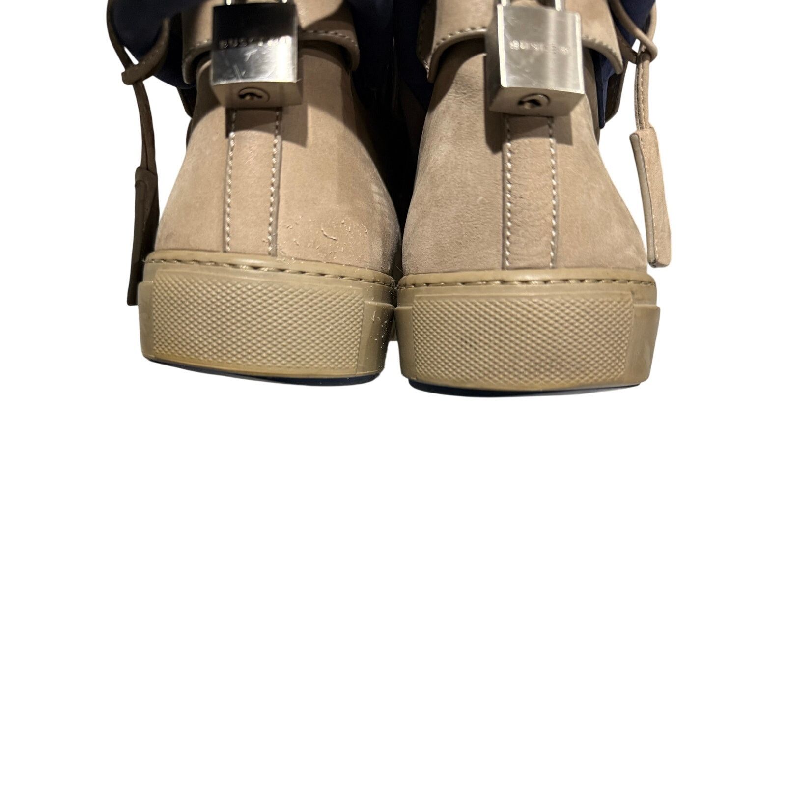 Buscemi Buscemi 100mm High-Top Suede Sneakers Mens EU 43 US 10 Blue Size US 10 / EU 43 - 6 Thumbnail