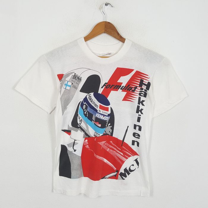 Vintage Vintage FORMULA 1 HAKKINEN McLaren Racing T-Shirts | Grailed