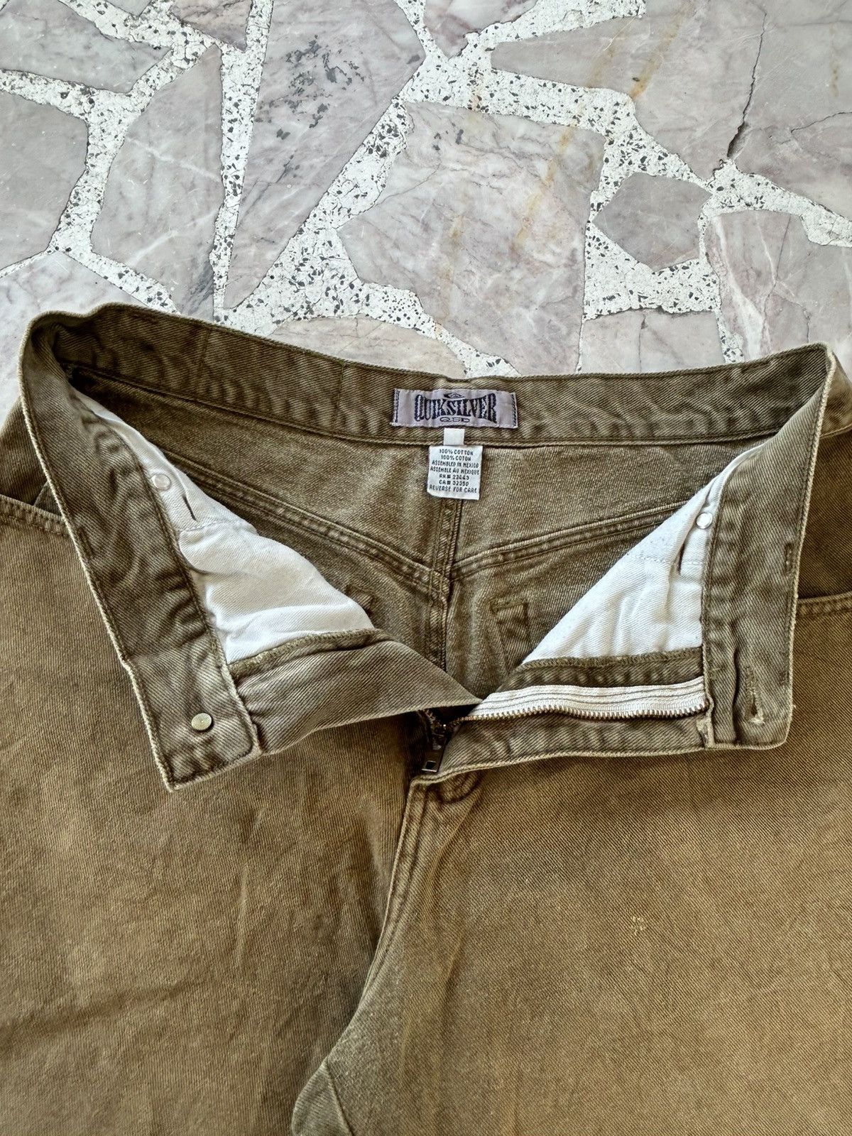 Quiksilver Quiksilver QSD Brown Short Pants Size US 34 / EU 50 - 7 Thumbnail