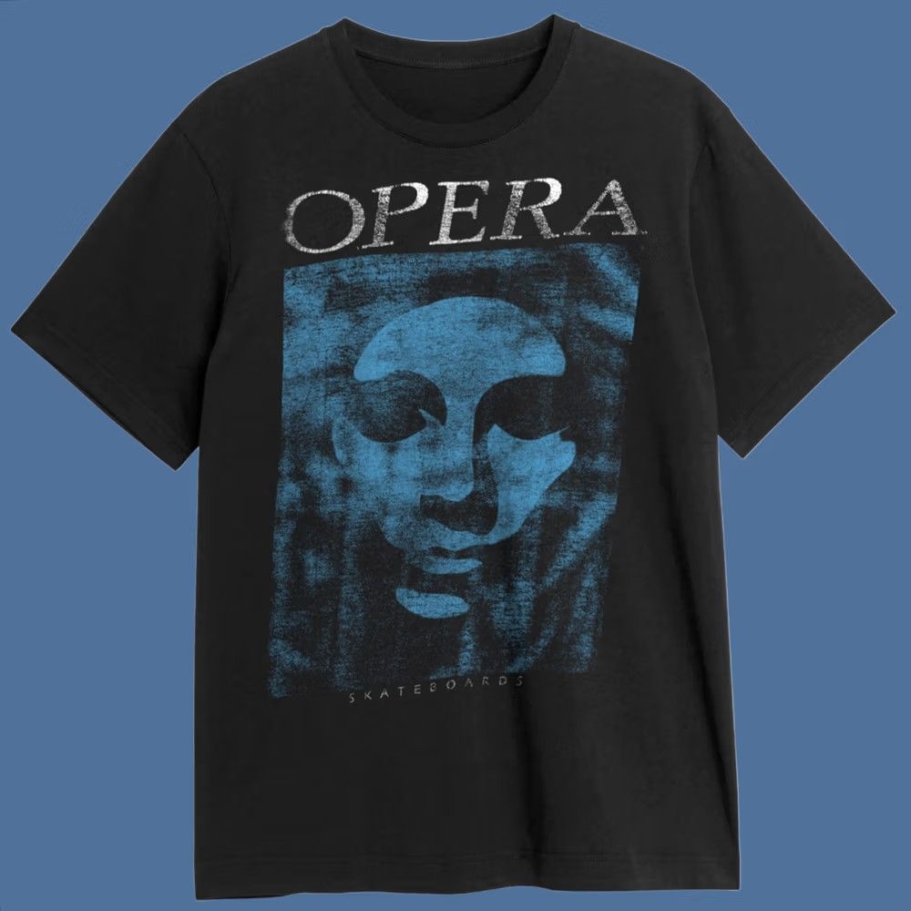 J Brand VINTAGE Opera Mask Brand New Mens T-Shirt Black M Regular Men Shirt Mens Black Opera Mask Vintage T-Shirt Size US M / EU 48-50 / 2 - 1 Preview