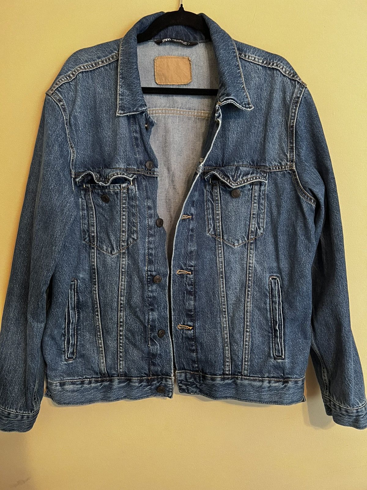 Zara Zara Denim Jacket Size US XL / EU 56 / 4 - 1 Thumbnail
