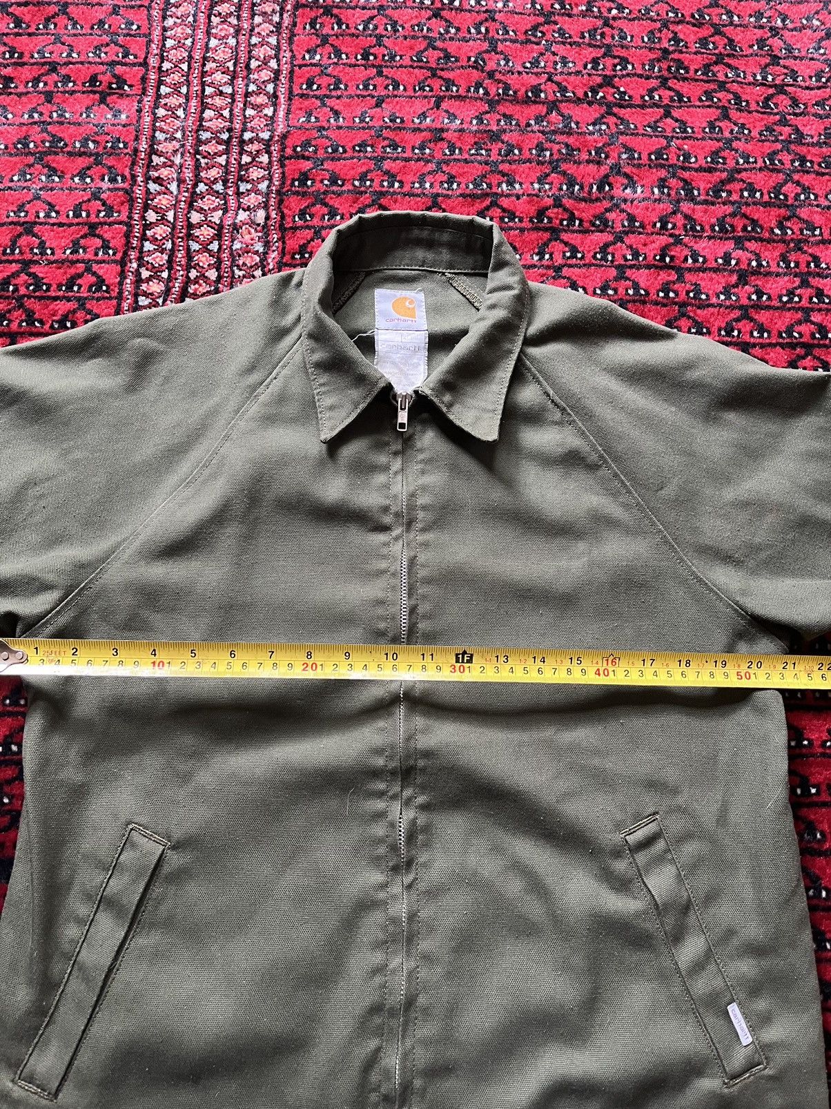 Carhartt Vintage carhartt jacket green Size US M / EU 48-50 / 2 - 7 Thumbnail