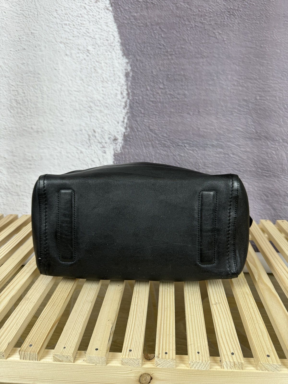 Salvatore Ferragamo Salvatore Ferragamo black leather handbag AU-21/D321 Size ONE SIZE - 12 Thumbnail