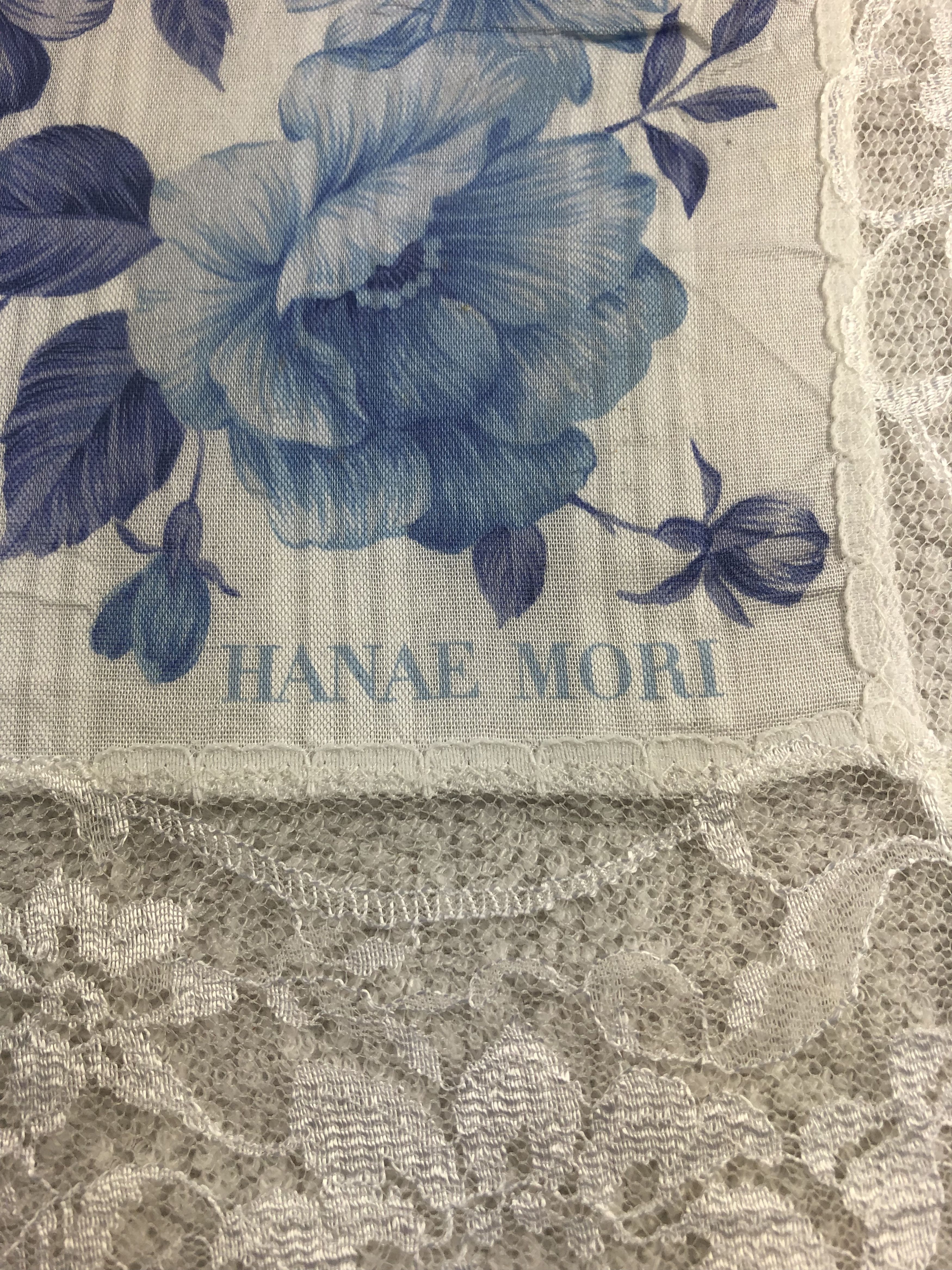 Hanae Mori × Japanese Brand × Vintage Hanae Mori Handkerchief / Bandana / Neckerchief Size ONE SIZE - 5 Thumbnail