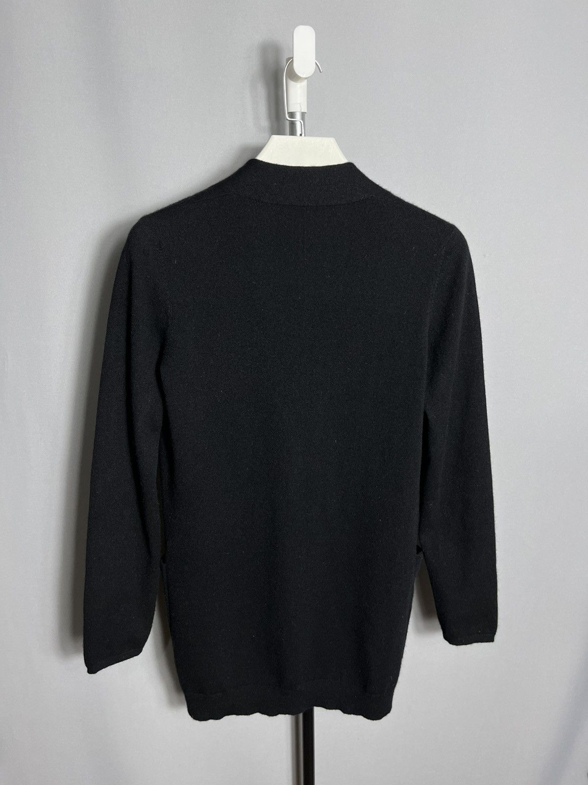 Brunello Cucinelli brunello cucinelli cashmere cardigan woman’s black long Size L / US 10 / IT 46 - 12 Thumbnail