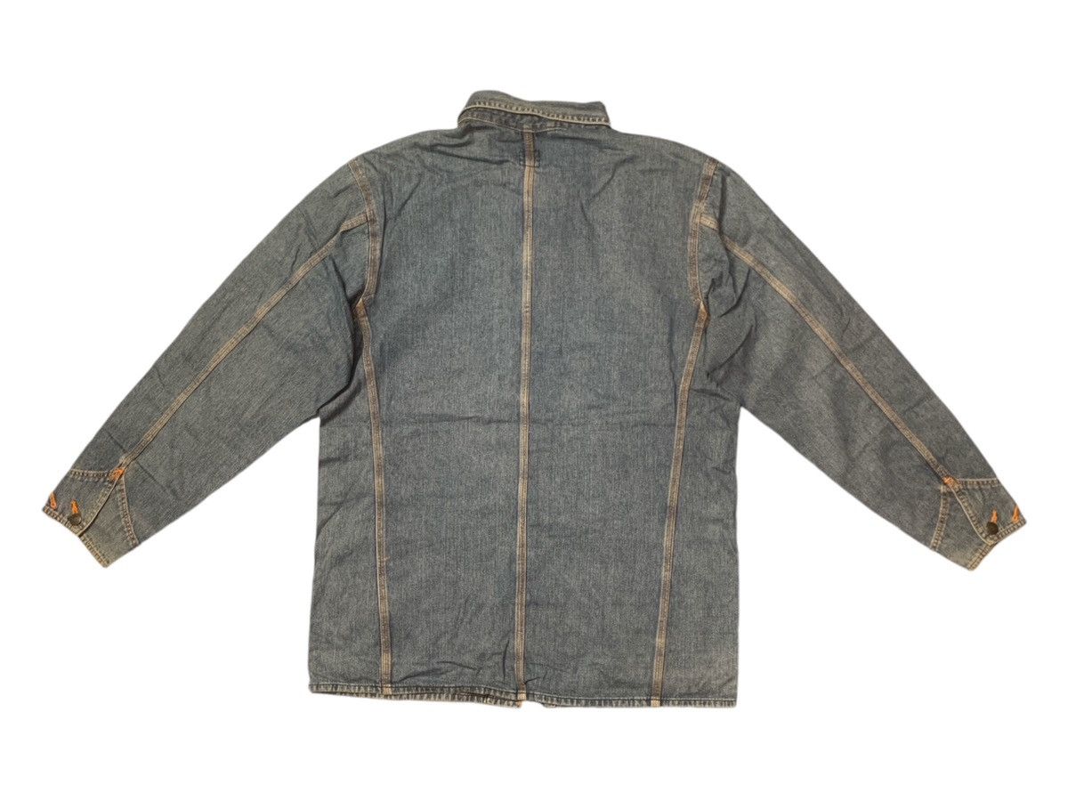 Vintage × Wrangler Rare Design Vintage Wrangler Dungarees Blu Bell Denim Jacket Size US M / EU 48-50 / 2 - 2 Thumbnail