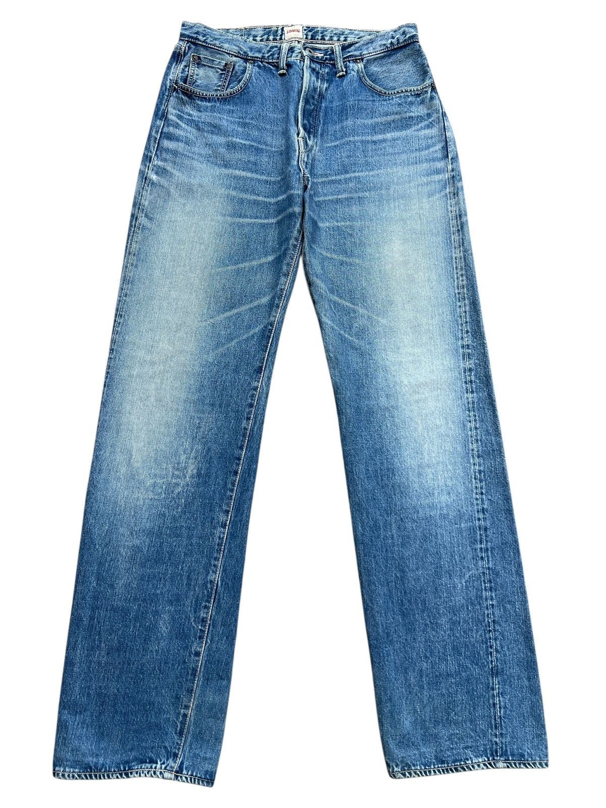 Edwin Vintage Edwin 505SR Selvedge Distressed Denim Jeans 32x34 Size US 32 / EU 48 - 2 Thumbnail