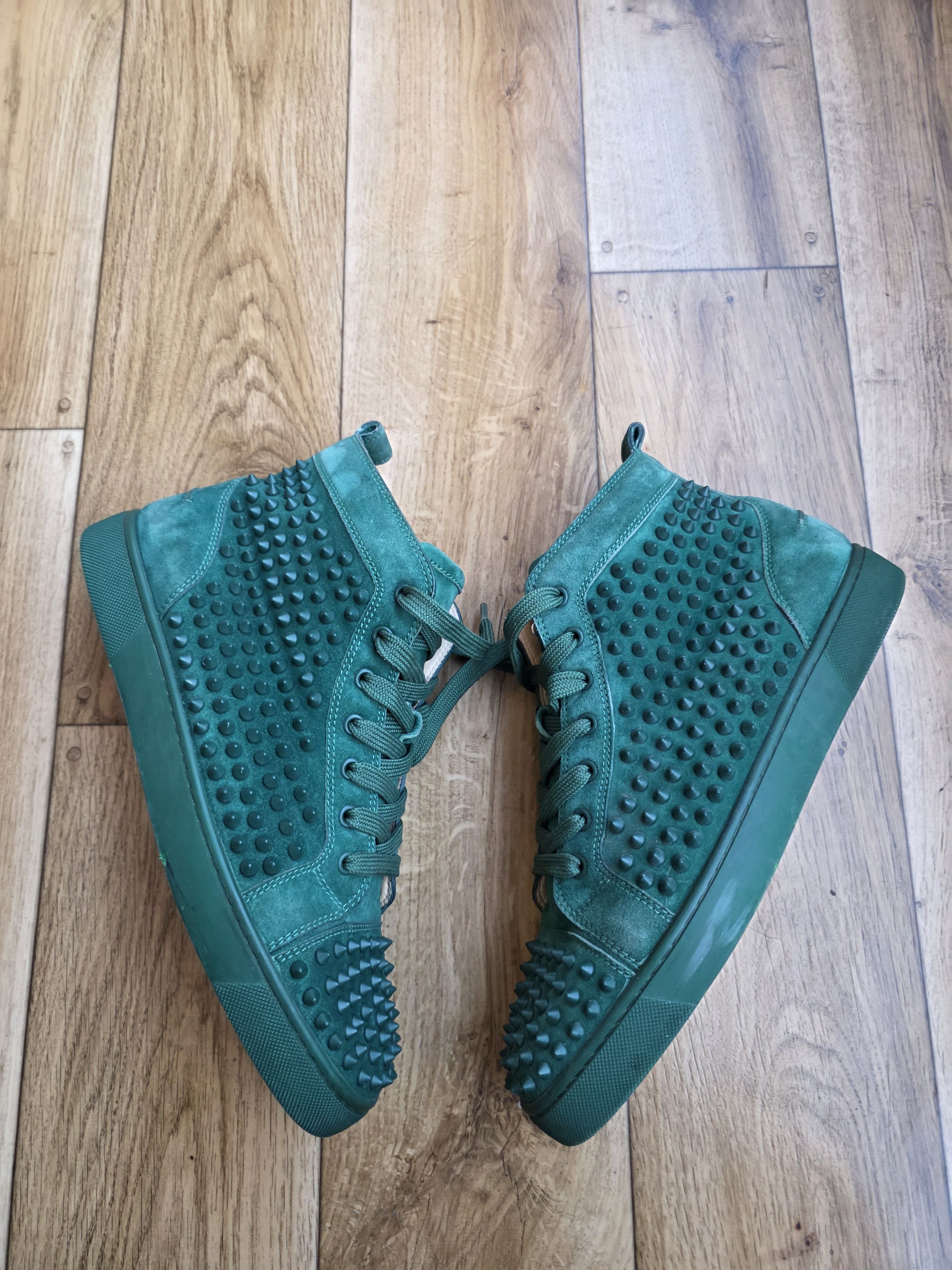 Christian Louboutin Christian Louboutin Suede Louis Junior Spikes Size US 10 / EU 43 - 5 Thumbnail