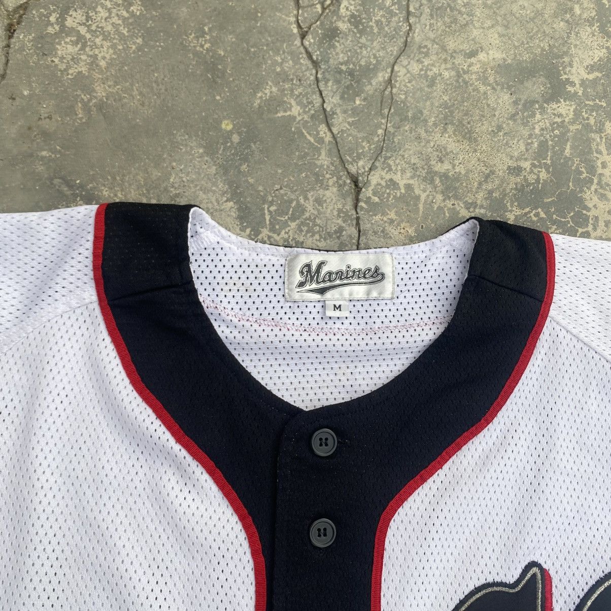 Vintage Vintage Marine Baseball Jersey Size US S / EU 44-46 / 1 - 5 Thumbnail