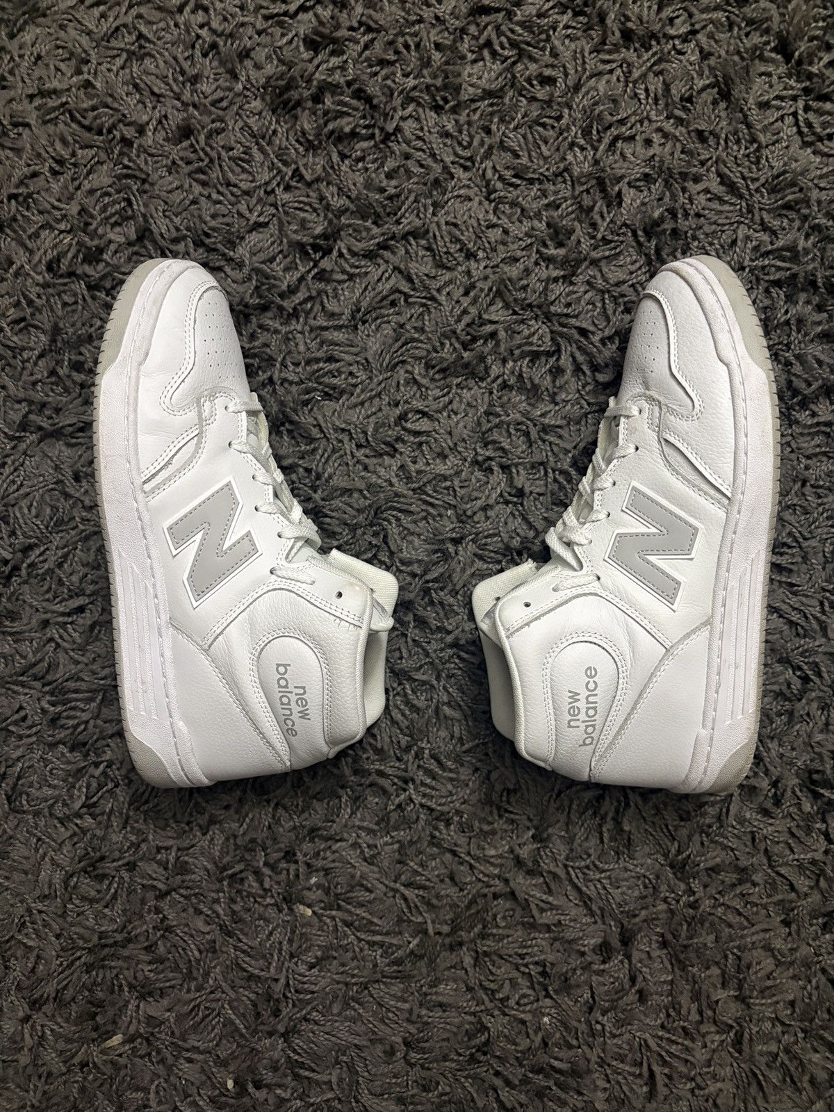 New Balance New Balance Numeric 480 High White/Grey Size US 10 / EU 43 - 5 Thumbnail