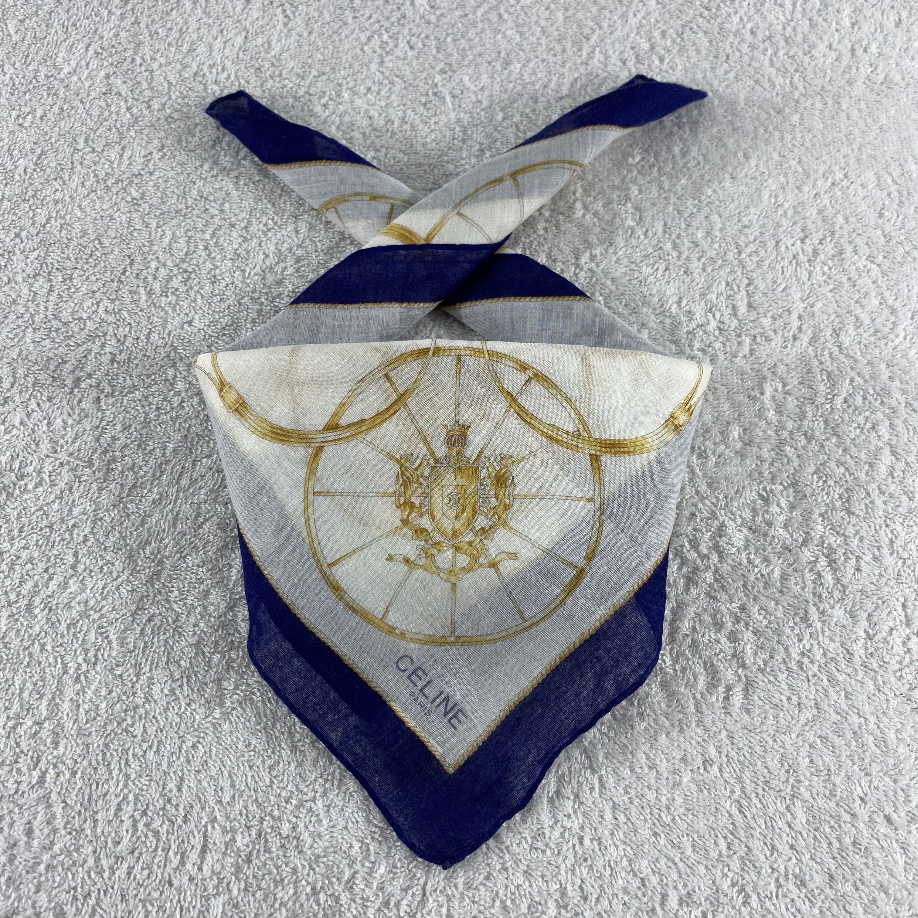 Celine × Vintage Celine Handkerchief / Neckerchief / Bandana Size ONE SIZE - 1 Thumbnail