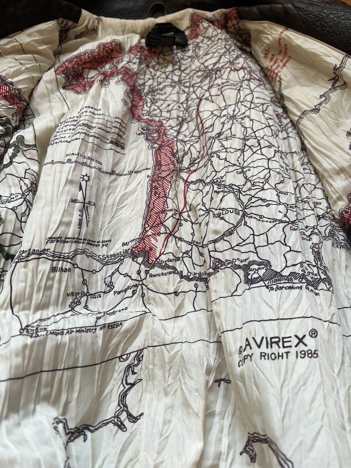 Avirex Avirex Flight Jacket Leather Glenn Miller’s Design Vintage Size US L / EU 52-54 / 3 - 16 Thumbnail