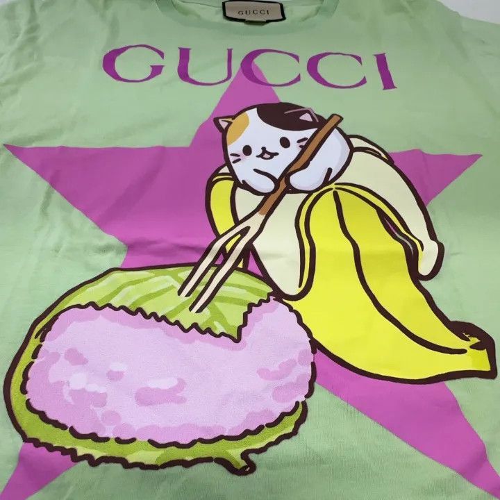 Gucci Gucci Love Parade Mint Graphic T-Shirt-2507 Size M / US 6-8 / IT 42-44 - 5 Thumbnail