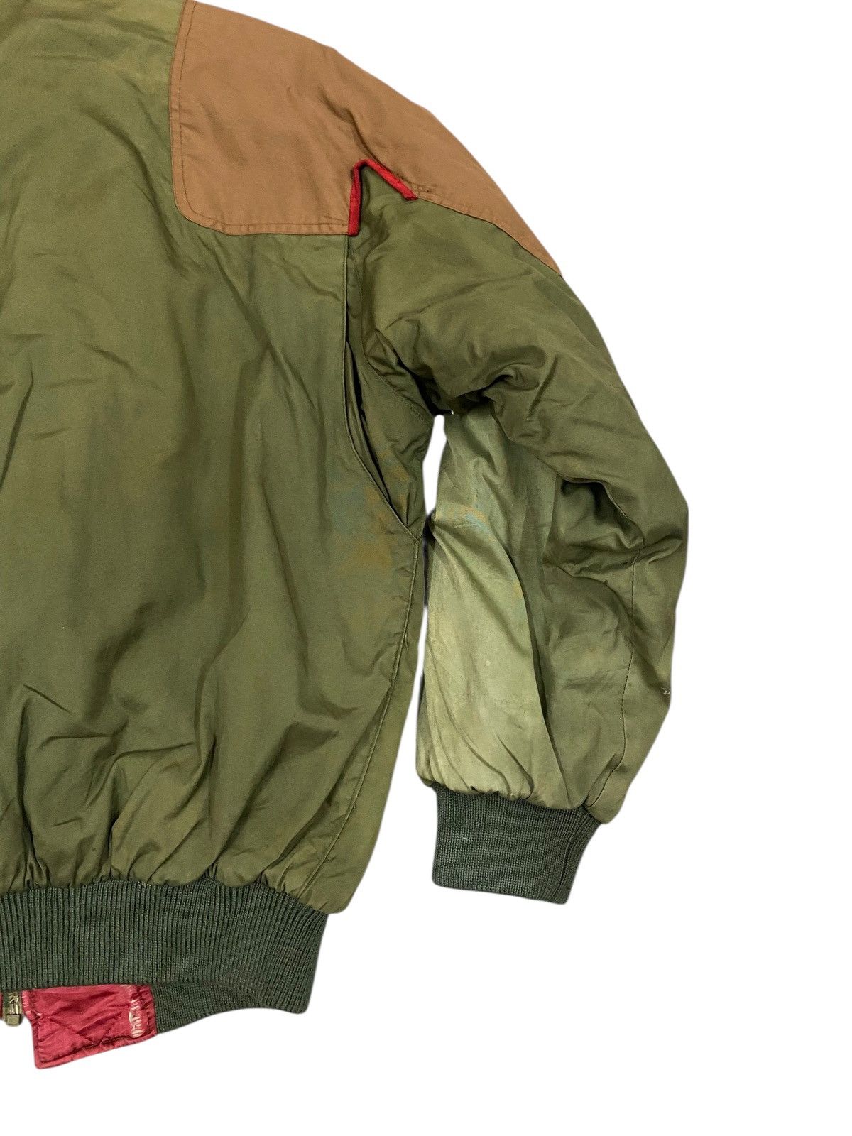 Vintage Vtg 70s Bomber Jacket Size US M / EU 48-50 / 2 - 12 Thumbnail