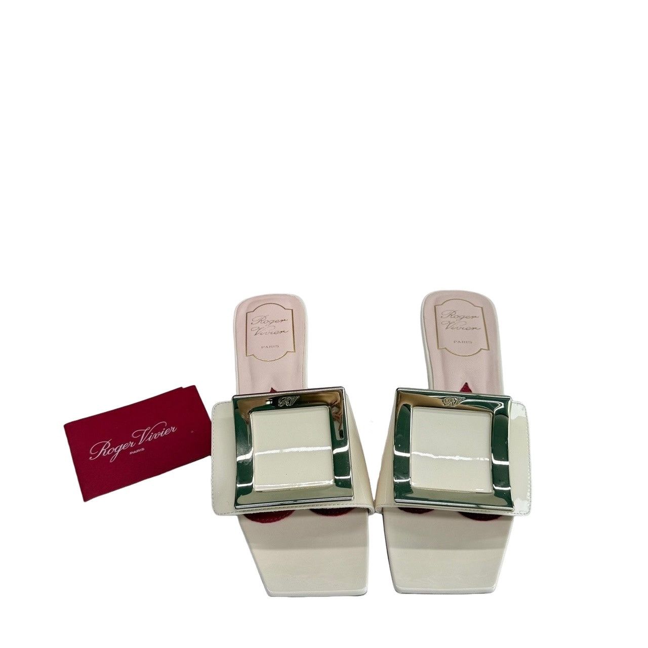 Roger Vivier Roger Vivier Square Buckle Sandals Size 35 Size US 5 / IT 35 - 1 Thumbnail