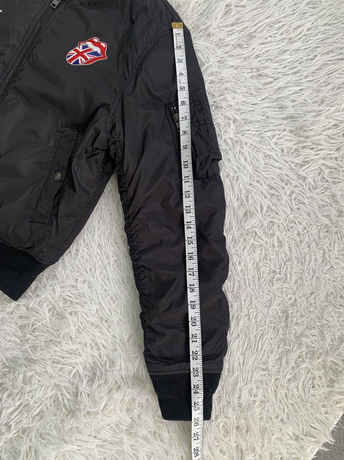 The Rolling Stones The Rolling Stones MA-1 Flight Bomber Jacket Size US M / EU 48-50 / 2 - 15 Thumbnail