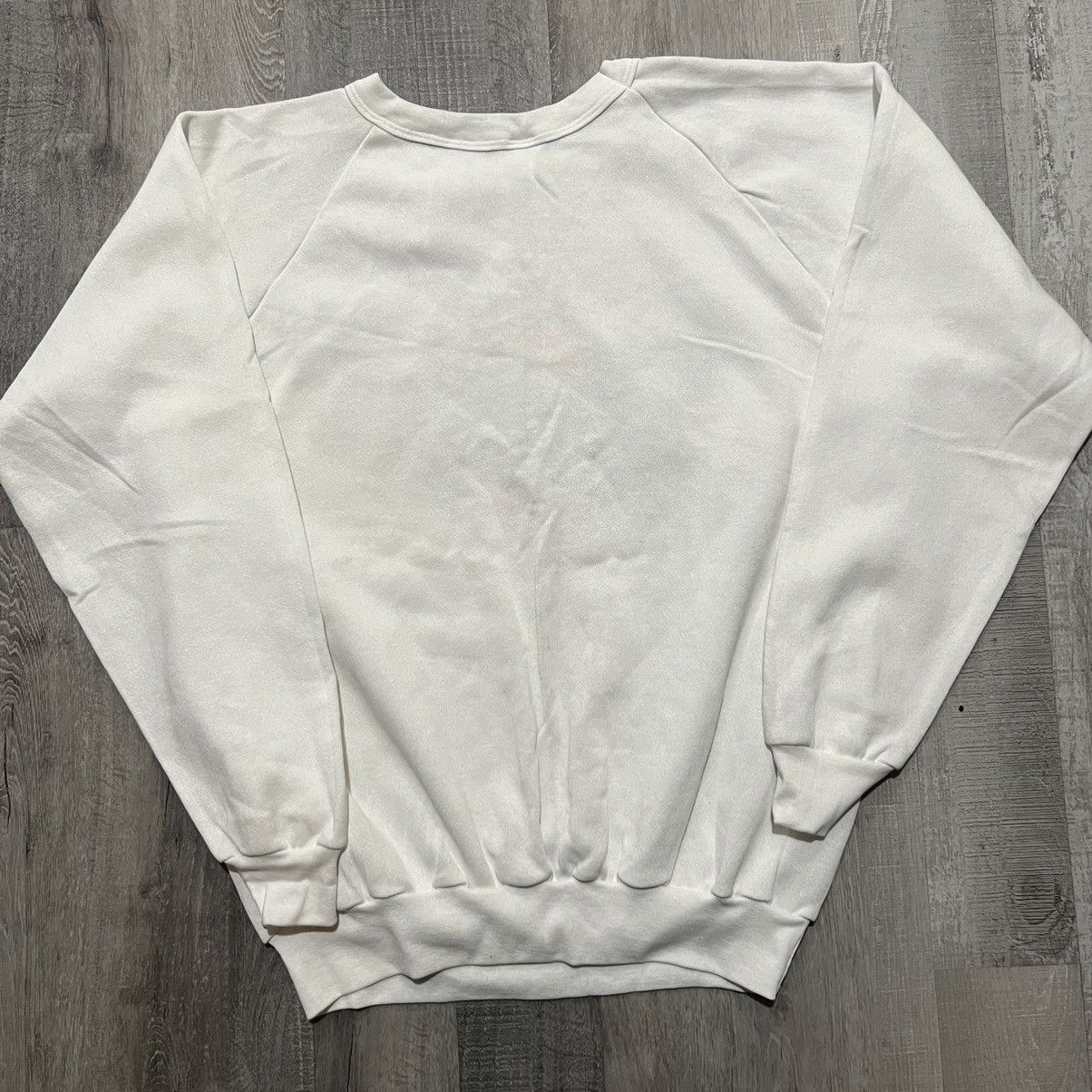 Vintage VTG Tombstone Pizza 1970s White USA Pizzeria Sweatshirt Size US XL / EU 56 / 4 - 2 Thumbnail