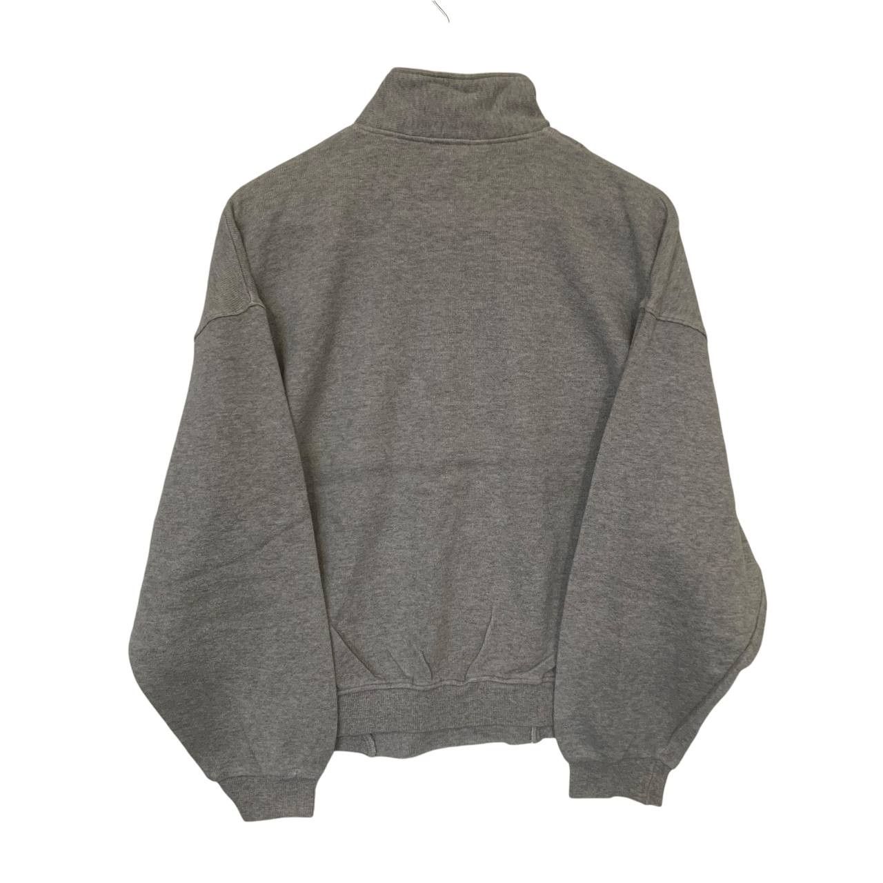 Adidas × Vintage Vintage Adidas Half Zip Jumper 90s Streetwear Grey Medium Size US M / EU 48-50 / 2 - 4 Thumbnail