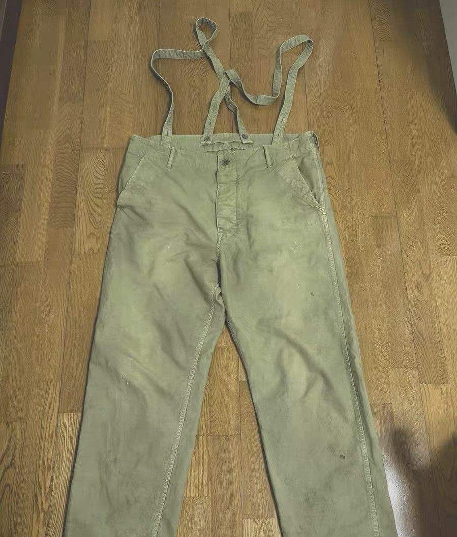 VISVIM 23SS ALPER BRACES CHINO CRASH (Bib Pants).