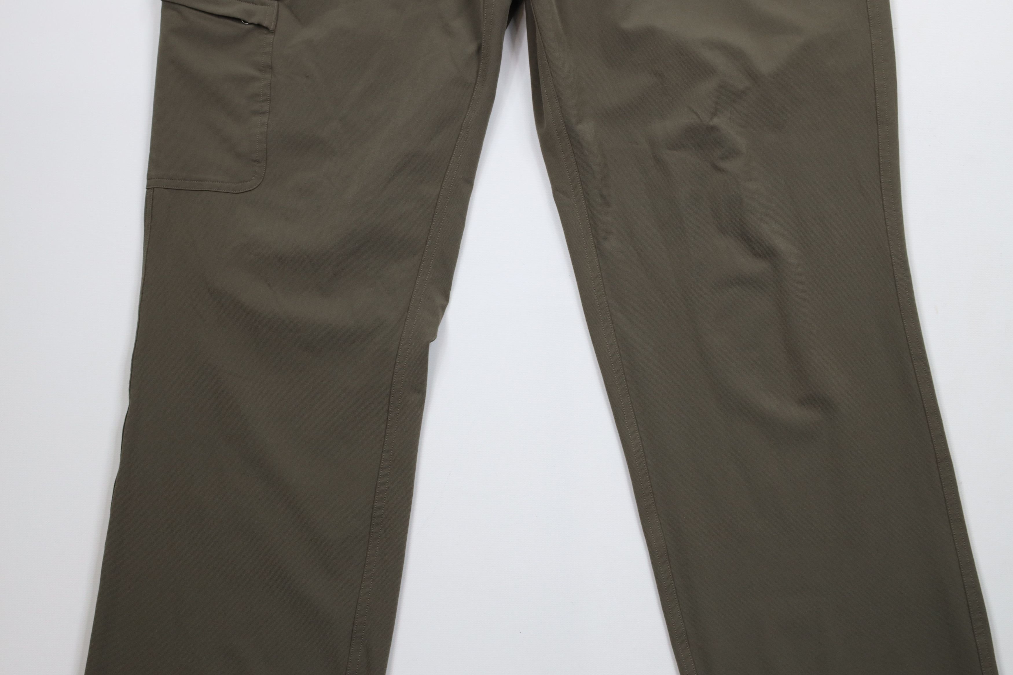 The North Face × Vintage The North Face Stretch Almatta Hiking Cargo Pants Green Size 38" / US 16 / IT 52 - 3 Thumbnail