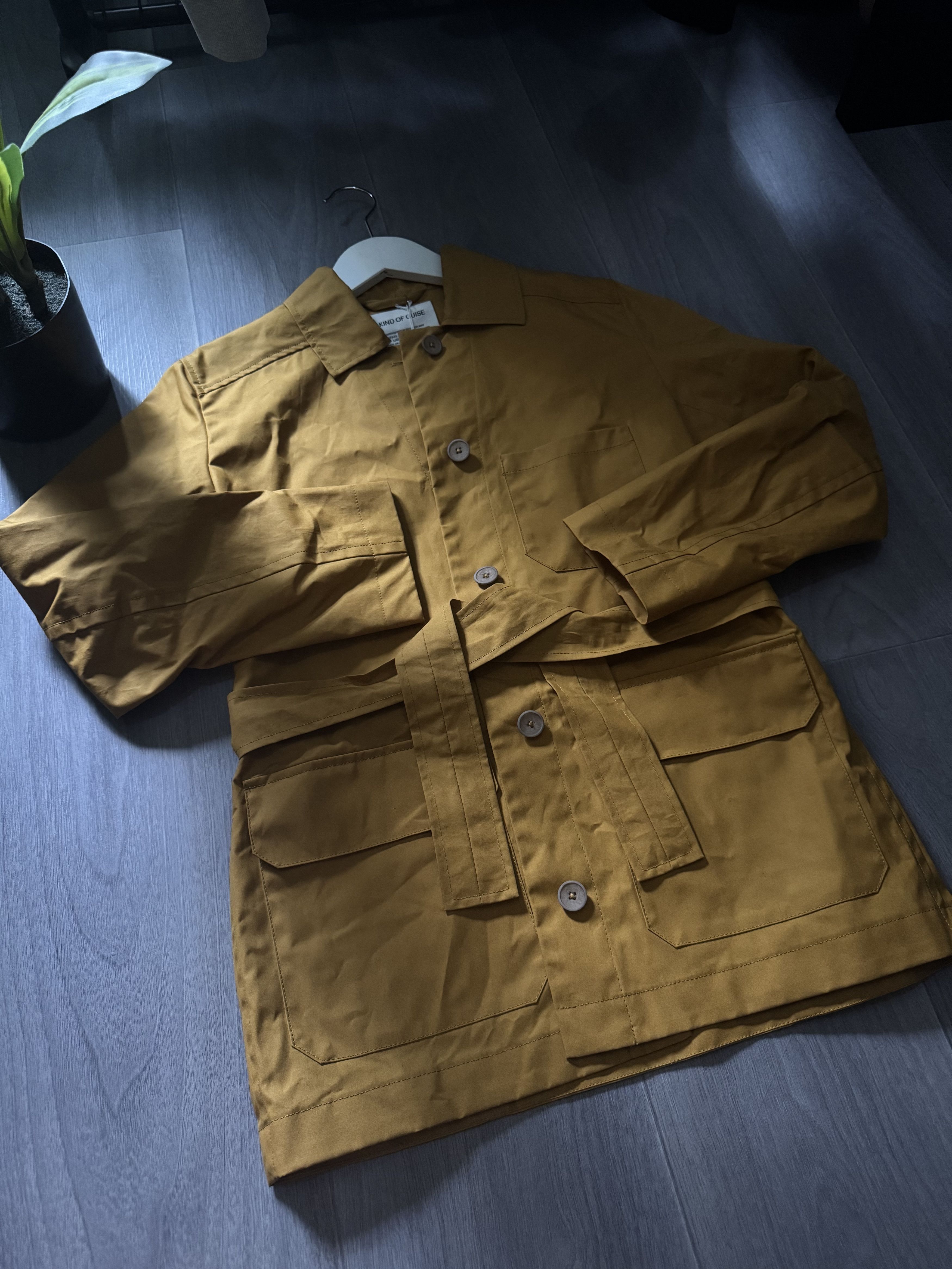 A Kind Of Guise AKOG - SAFYA JACKET - WAXED TURMERIC Size XS / US 0-2 / IT 36-38 - 2 Thumbnail