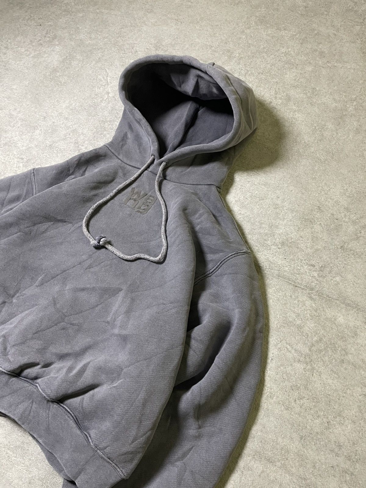 Alexander Wang Distress Yzy Gap Fit Very Rare color | Alexander Wang Hoodie Size US M / EU 48-50 / 2 - 3 Thumbnail