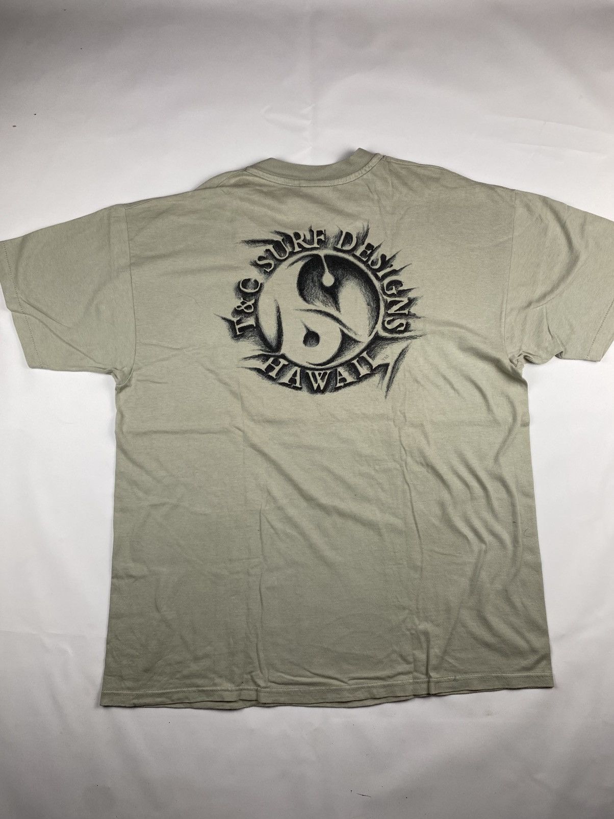 Vintage Vintage T&C surf 90s tshirt Size US XL / EU 56 / 4 - 4 Thumbnail