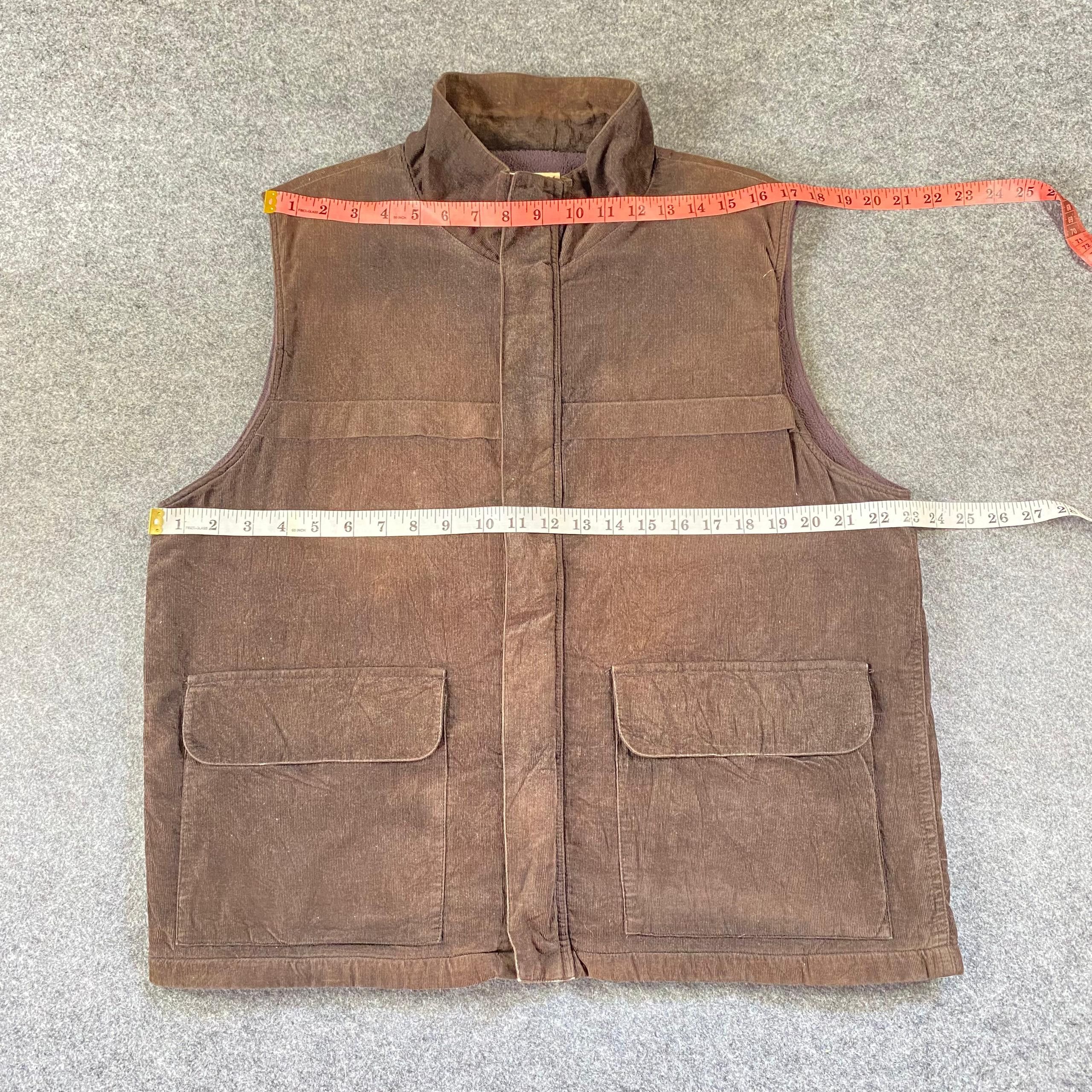 Kansai Yamamoto Vintage Kansai Jeans Corduroy Vest Size US L / EU 52-54 / 3 - 3 Thumbnail
