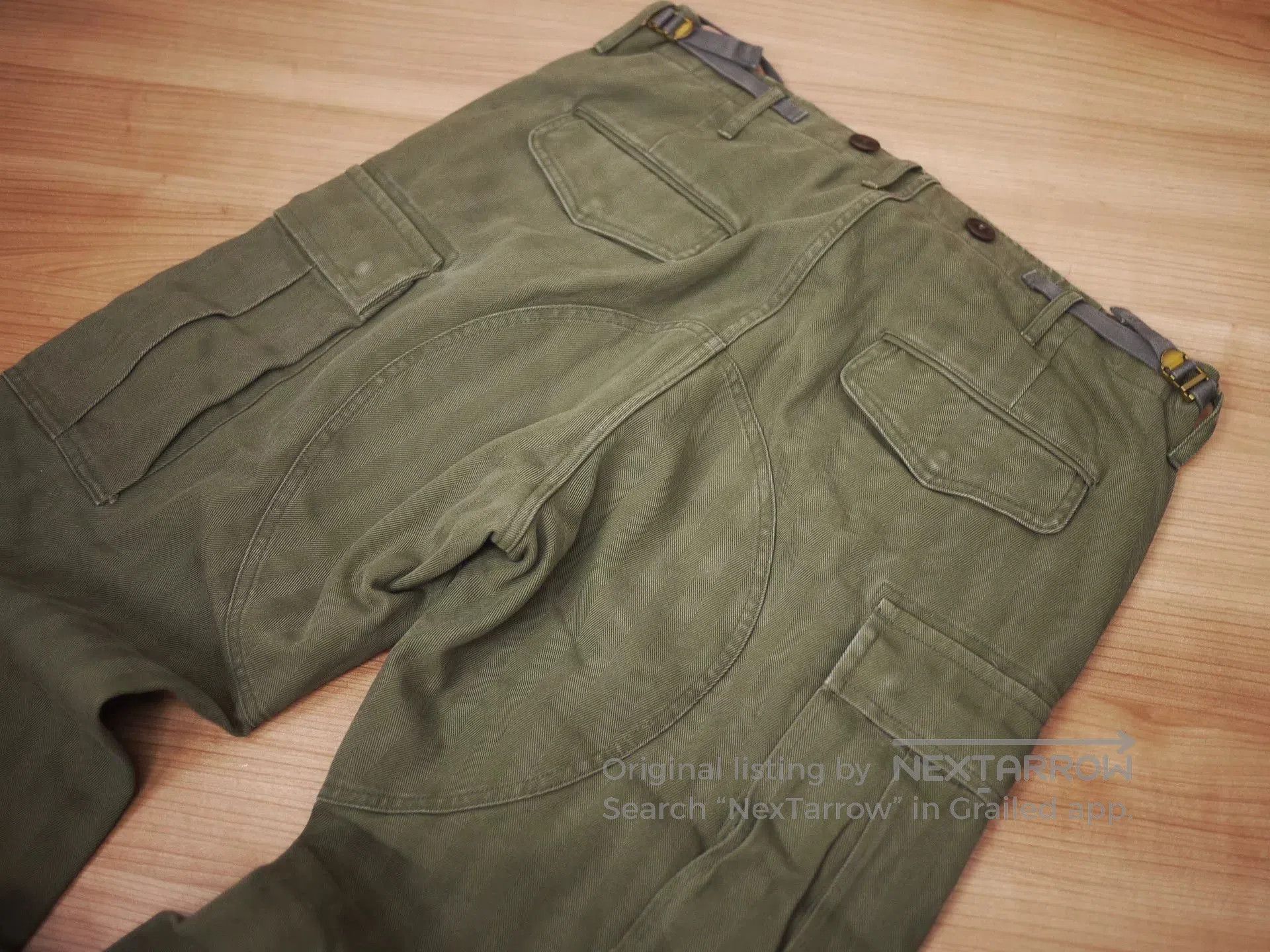 Visvim visvim eiger sanction herringbone olive pants. Size US 44 / EU 60 - 7 Thumbnail