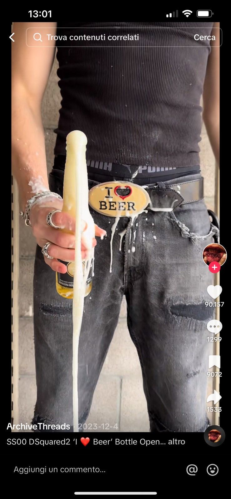Gold B.B Simon belt