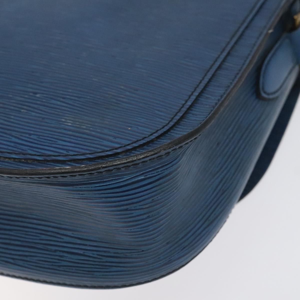 Louis Vuitton LOUIS VUITTON Epi Saint Cloud GM Shoulder Bag Toledo Blue Size ONE SIZE - 12 Thumbnail