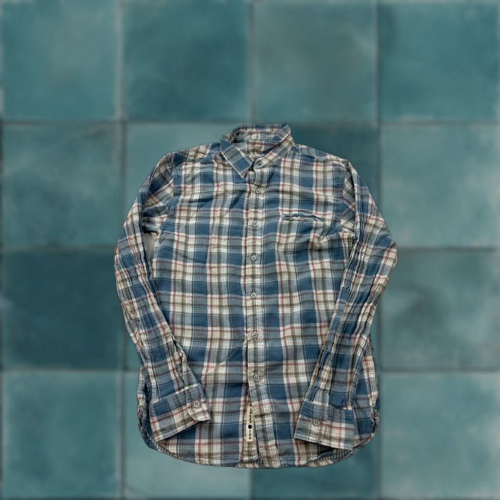 Lucky Brand Lucky Brand Shirt Mens Small Plaid Button-Up Long Sleeve Classic Size US S / EU 44-46 / 1 - 1 Thumbnail