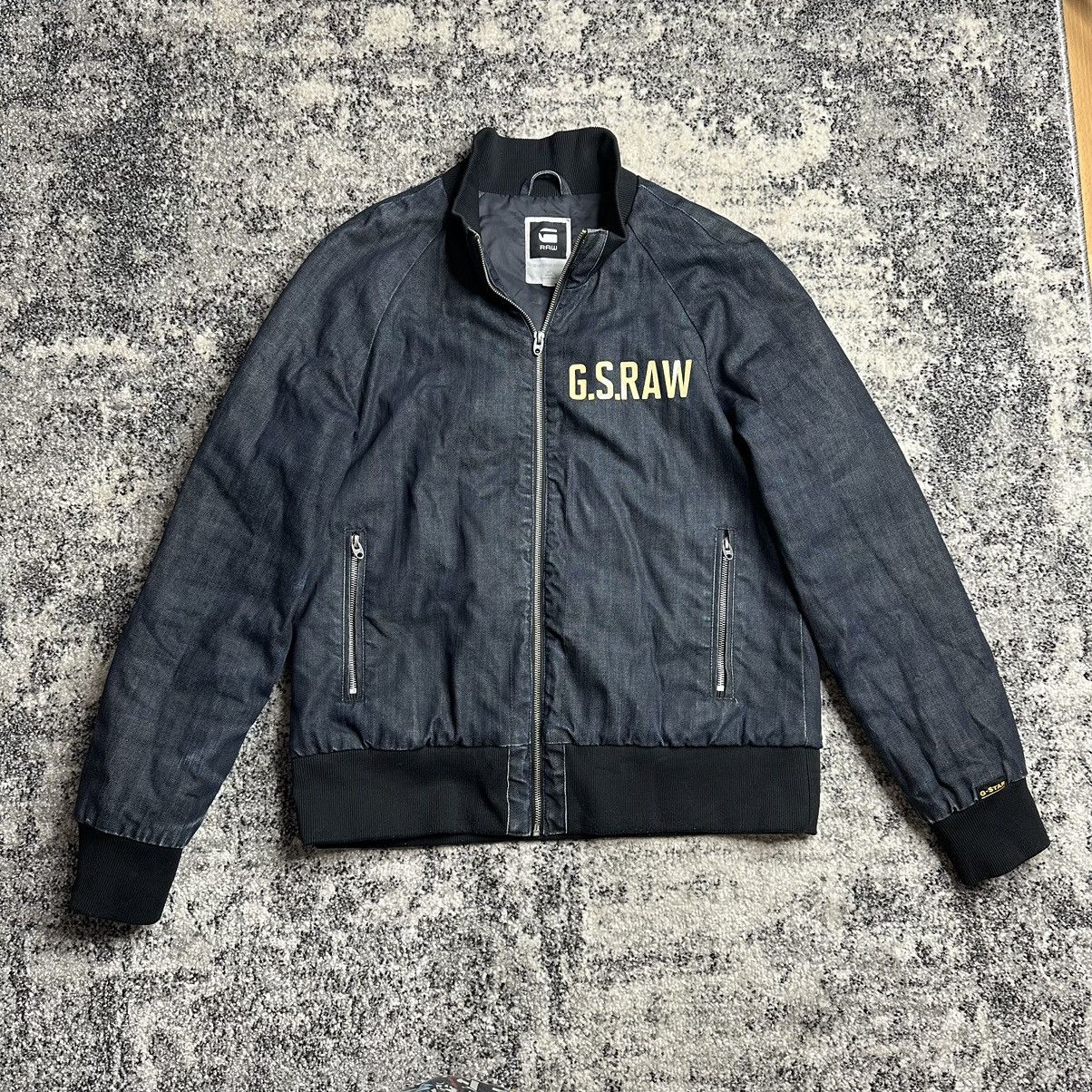 G-Star × Vintage G-Star Raw Jacket Bomber Streetwear Vintage Rare y2k Size US L / EU 52-54 / 3 - 15 Thumbnail