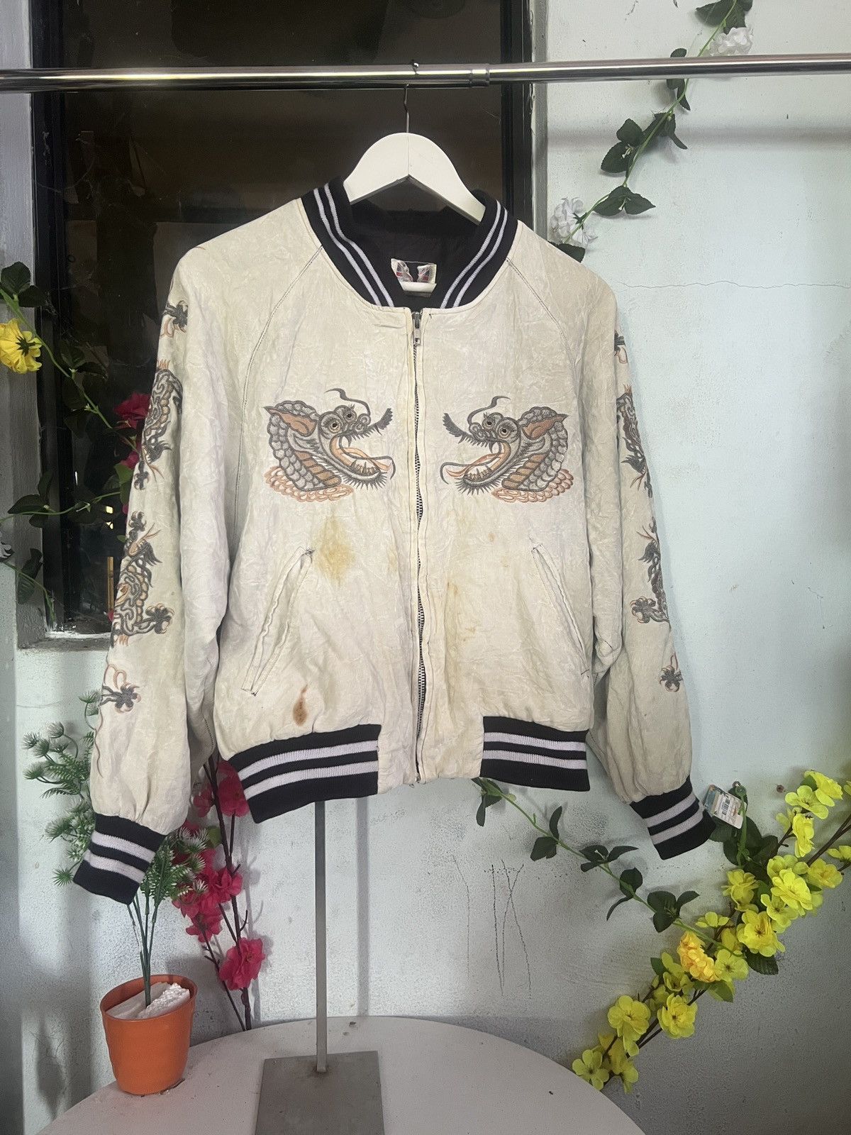Vintage Vintage Sukajan Distress Size US M / EU 48-50 / 2 - 2 Thumbnail