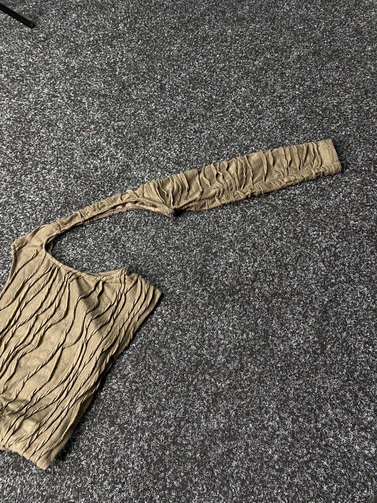 Japanese Brand × Vintage Mesh Y2K Long Sleeve Cropped Top Jean Paul Gaultier Style Size S / US 4 / IT 40 - 9 Thumbnail