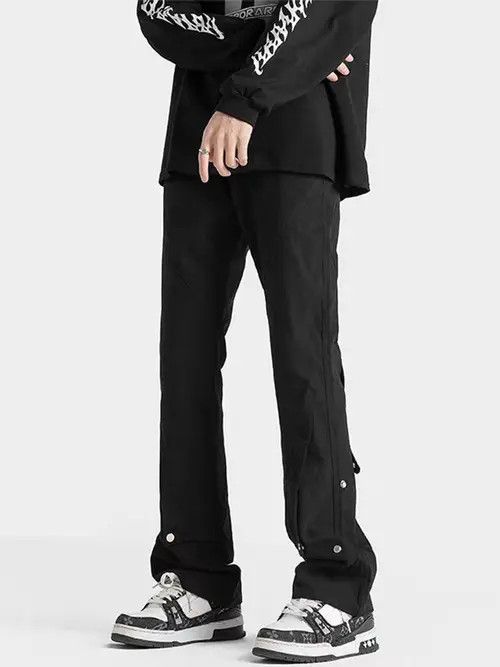 Japanese Brand Honoka x Hiro Black High Street Vintage Loose Casual Pants Size US 32 / EU 48 - 5 Thumbnail