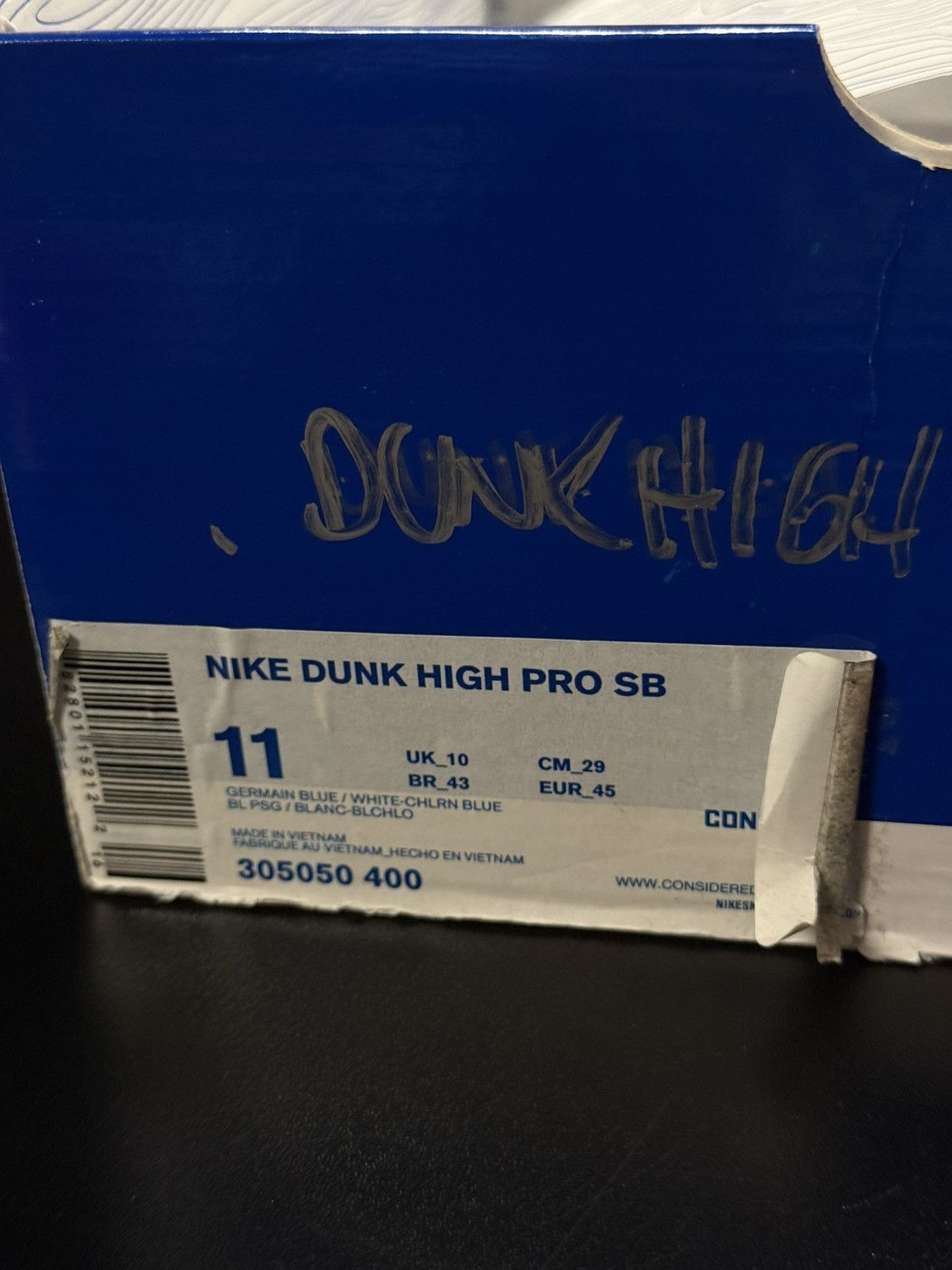 Nike Size 11 - Nike Dunk Pro SB High Oceanic Airlines 2010 🧼 Size US 11 / EU 44 - 21 Thumbnail