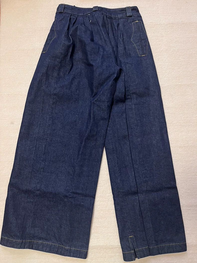 Other Maison Margiela Maison Margiela Wide-Leg Denim Trousers-25 Size US 36 / EU 52 - 1 Thumbnail