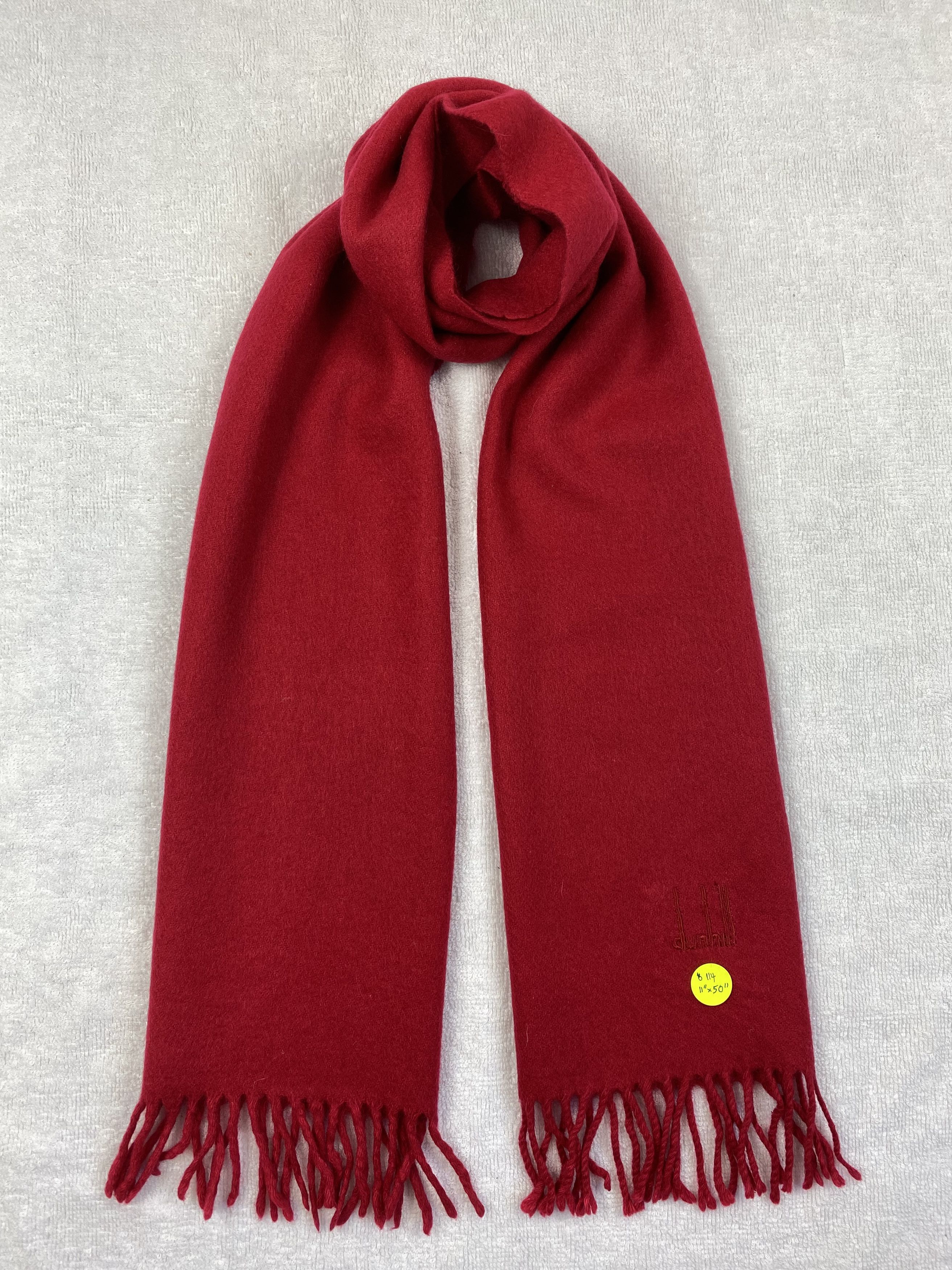 Alfred Dunhill Alfred Dunhill Cashmere Scarf / Muffler / Neckwear Size ONE SIZE - 1 Thumbnail